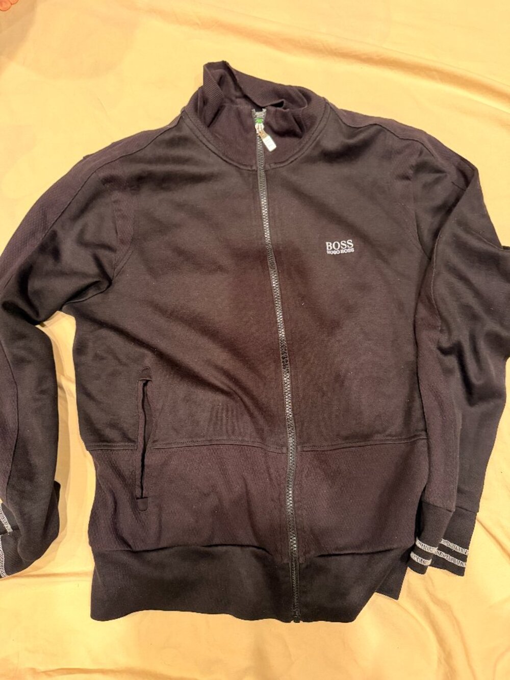 BOSS Green Hugo Boss Navy Full-Zip Track Jacket (SEE PICTURES)